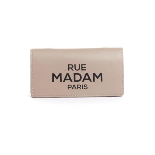 Rue Madam Crossbody Plånbok i Taupe Beige, Dam