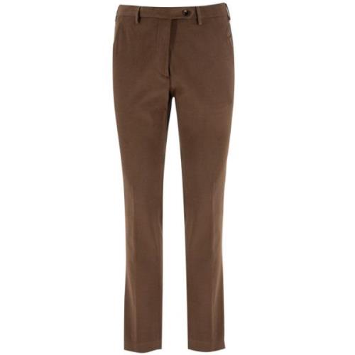 Berwich Stilren Tailored Byxa Brown, Herr