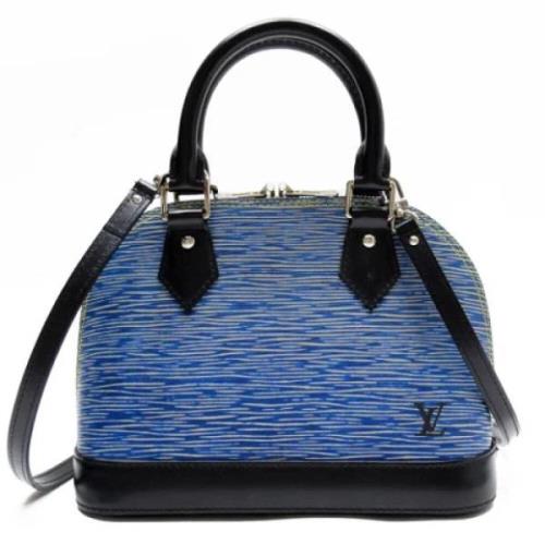 Louis Vuitton Vintage Pre-owned Laeder louis-vuitton-vskor Blue, Dam