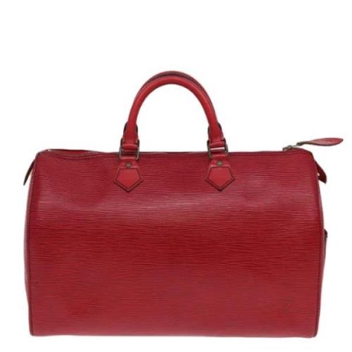 Louis Vuitton Vintage Pre-owned Laeder louis-vuitton-vskor Red, Dam