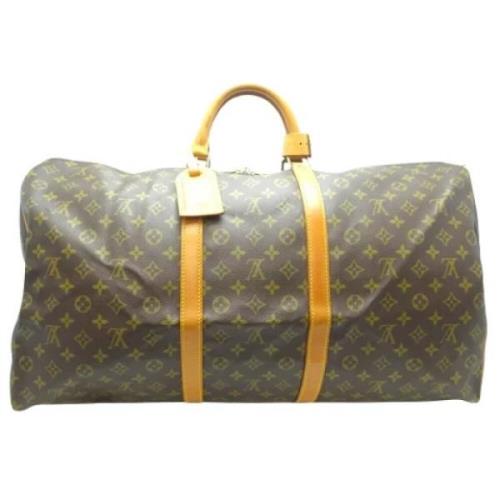 Louis Vuitton Vintage Pre-owned Canvas louis-vuitton-vskor Brown, Dam