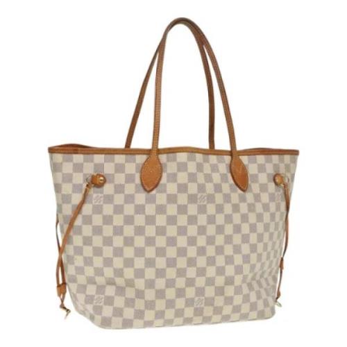 Louis Vuitton Vintage Pre-owned Canvas totevskor White, Dam