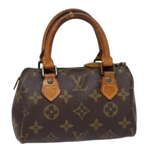 Louis Vuitton Vintage Pre-owned Canvas handvskor Brown, Dam