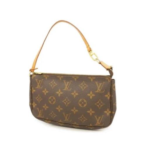 Louis Vuitton Vintage Pre-owned Canvas louis-vuitton-vskor Brown, Dam