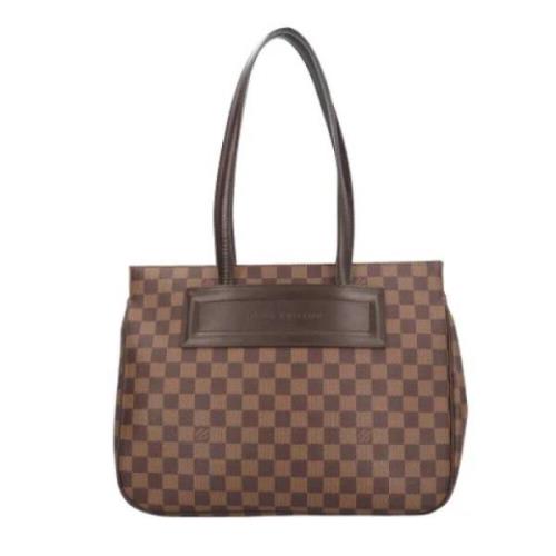 Louis Vuitton Vintage Pre-owned Canvas louis-vuitton-vskor Brown, Dam