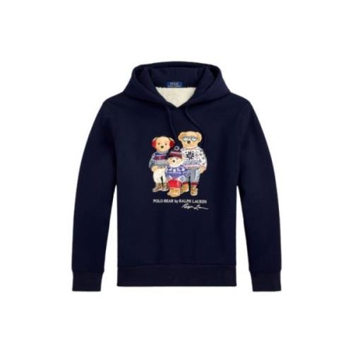 Polo Ralph Lauren Elegant Vinter Familjehoodie Blue, Herr