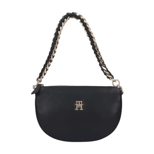 Tommy Hilfiger Axelremsväska Black, Dam