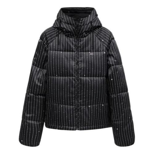 Tommy Hilfiger Svart Randig Damrock Black, Dam