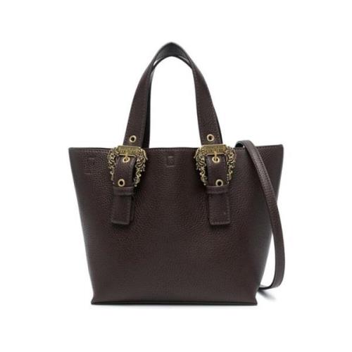 Versace Jeans Couture Cocoa Fibbie Toteväska Brown, Dam