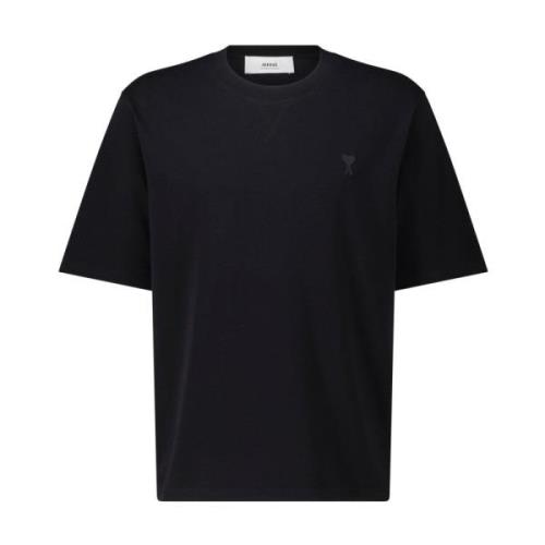 Ami Paris Logo Oversize Skjorta Black, Herr