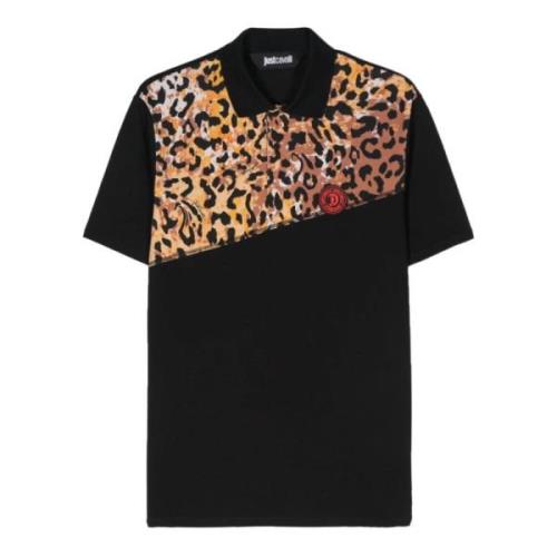 Just Cavalli T-shirts och Polos Black, Herr