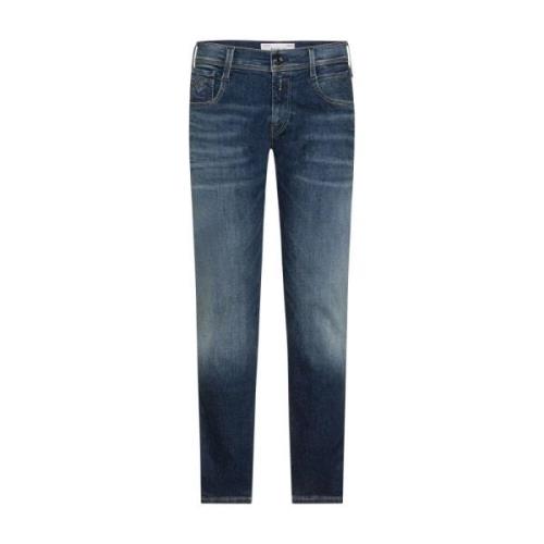 Replay Klassiska Denim Jeans Blue, Herr