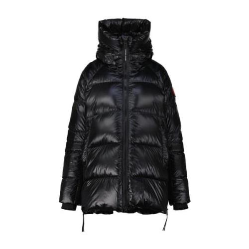 Canada Goose Blank Pufferjacka Black, Dam