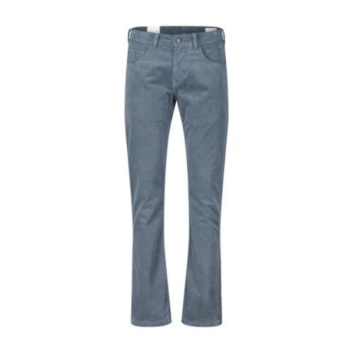 Baldessarini Bekväma Cordbyxor Tapered Fit Blue, Herr