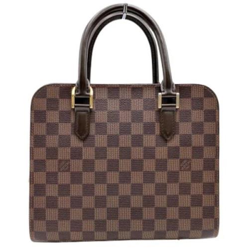 Louis Vuitton Vintage Pre-owned Canvas louis-vuitton-vskor Brown, Dam