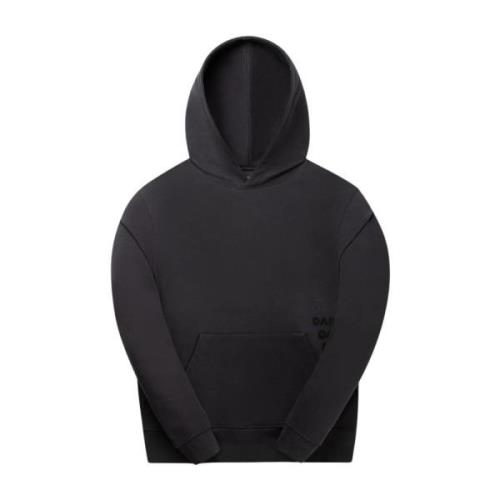 Daily Paper Svart Hoodie Overload Tröjor Black, Herr