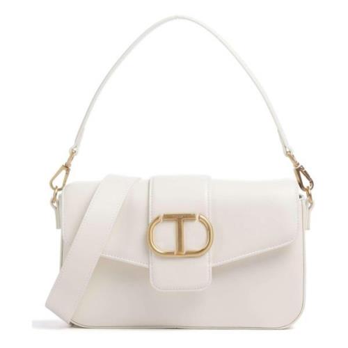 Twinset Vit Crossbody Väska White, Dam