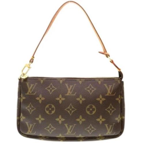 Louis Vuitton Vintage Pre-owned Canvas louis-vuitton-vskor Brown, Dam