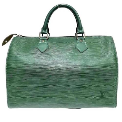 Louis Vuitton Vintage Pre-owned Laeder louis-vuitton-vskor Green, Dam