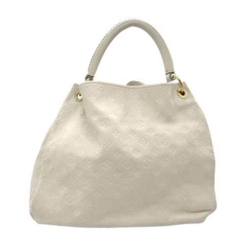 Louis Vuitton Vintage Pre-owned Canvas louis-vuitton-vskor White, Dam