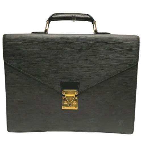 Louis Vuitton Vintage Pre-owned Laeder louis-vuitton-vskor Black, Dam