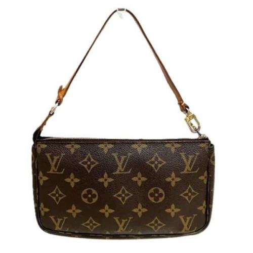 Louis Vuitton Vintage Pre-owned Canvas louis-vuitton-vskor Brown, Dam