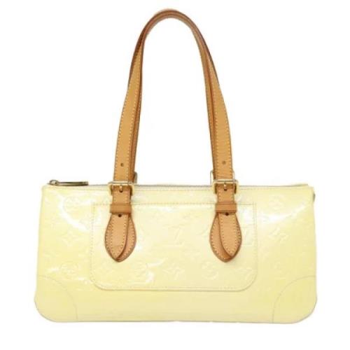 Louis Vuitton Vintage Pre-owned Laeder louis-vuitton-vskor Yellow, Dam