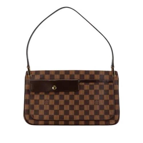 Louis Vuitton Vintage Pre-owned Canvas louis-vuitton-vskor Brown, Dam