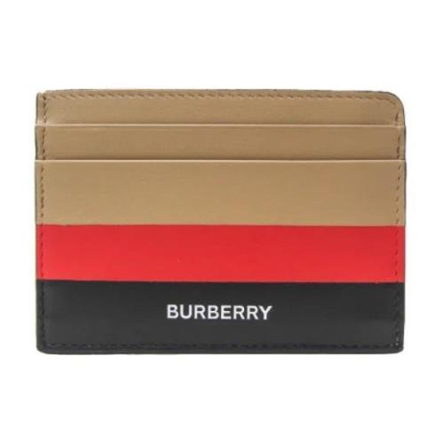 Burberry Vintage Pre-owned Laeder plnbcker Multicolor, Dam