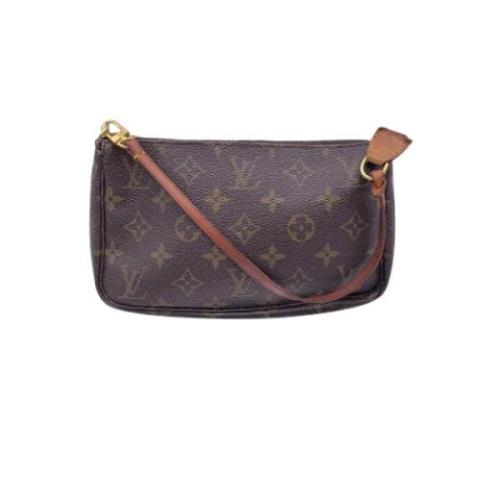 Louis Vuitton Vintage Pre-owned Laeder louis-vuitton-vskor Brown, Dam