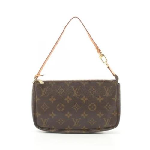 Louis Vuitton Vintage Pre-owned Canvas louis-vuitton-vskor Brown, Dam