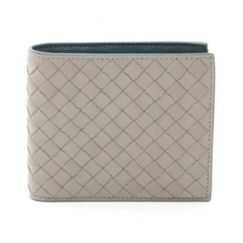 Bottega Veneta Vintage Pre-owned Laeder plnbcker Gray, Dam