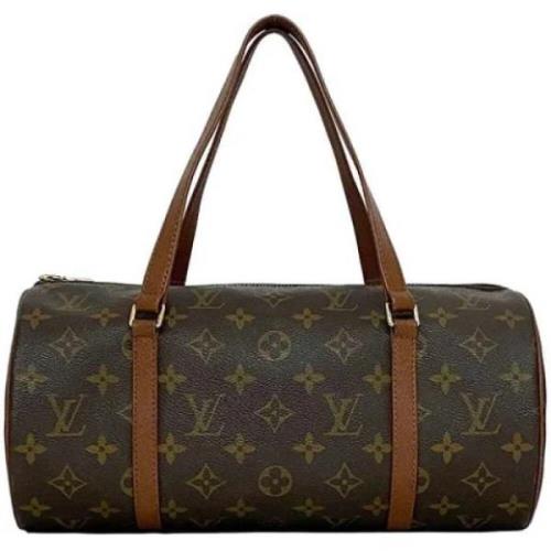 Louis Vuitton Vintage Pre-owned Canvas handvskor Brown, Dam