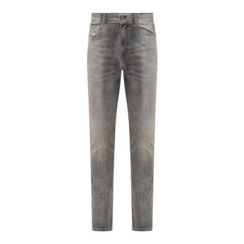 Diesel Slim-fit Jeans Gray, Herr