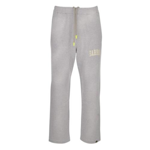 Barrow Ljusgrå Melange Sweatpants Gray, Herr