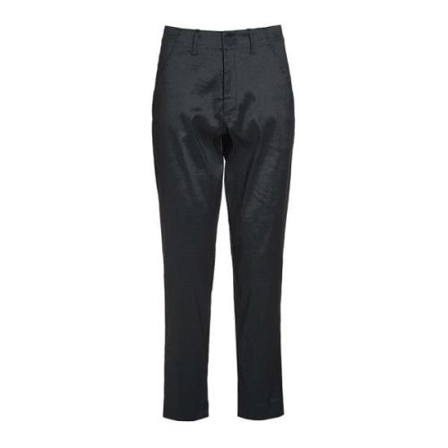 Bitte Kai Rand Svart Changeant Stretch Slim Byxor Black, Dam