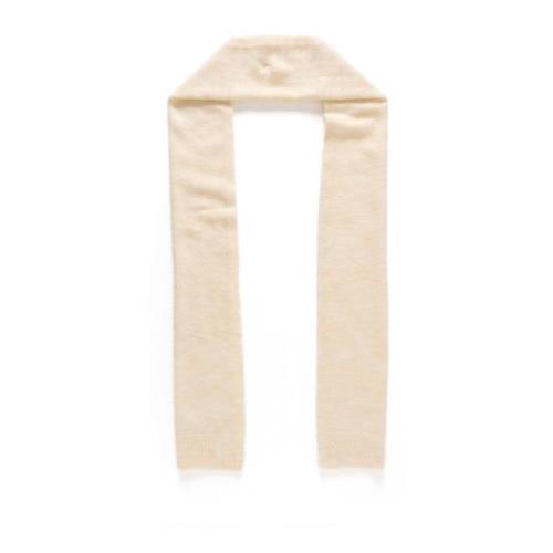 Saint Tropez Melange Garbiesz Scarf Tillbehör Beige, Dam