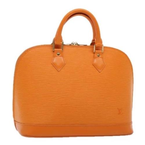 Louis Vuitton Vintage Pre-owned Laeder handvskor Orange, Dam