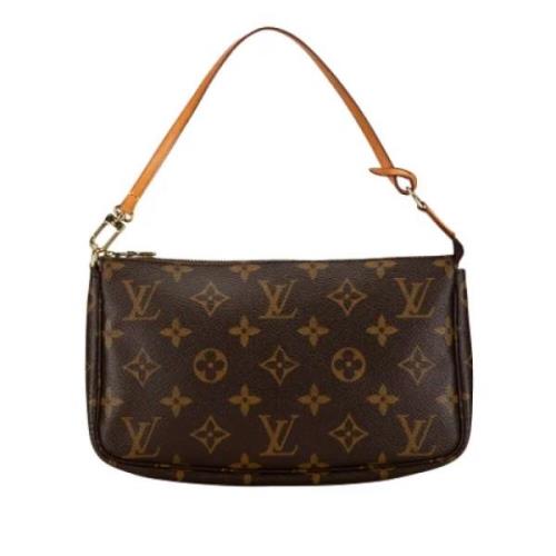 Louis Vuitton Vintage Pre-owned Canvas louis-vuitton-vskor Brown, Dam