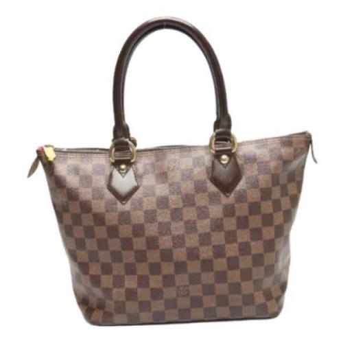 Louis Vuitton Vintage Pre-owned Canvas louis-vuitton-vskor Brown, Dam