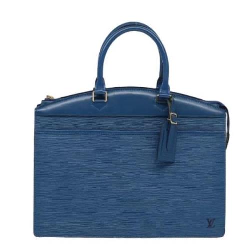 Louis Vuitton Vintage Pre-owned Laeder louis-vuitton-vskor Blue, Dam