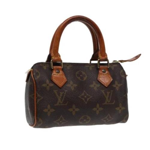 Louis Vuitton Vintage Pre-owned Canvas handvskor Brown, Dam