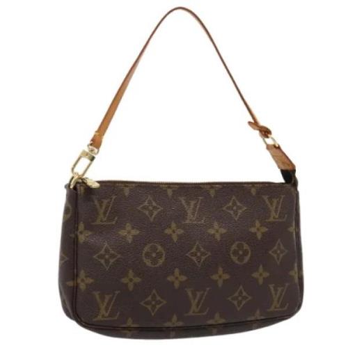 Louis Vuitton Vintage Pre-owned Canvas louis-vuitton-vskor Brown, Dam