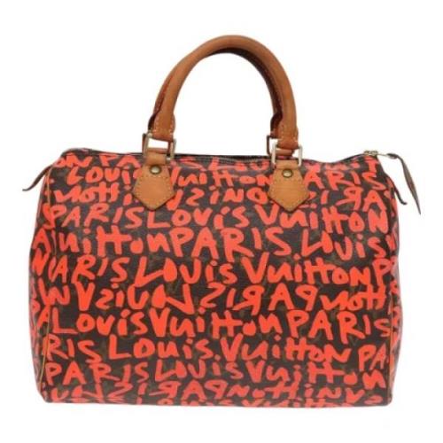 Louis Vuitton Vintage Pre-owned Canvas louis-vuitton-vskor Orange, Dam