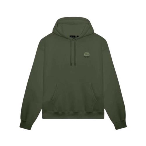 Dolly Noire Hoodie med stil Green, Herr