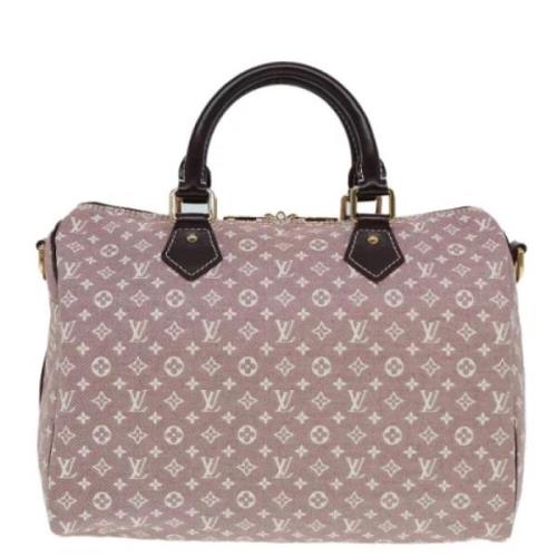 Louis Vuitton Vintage Pre-owned Canvas louis-vuitton-vskor Pink, Dam