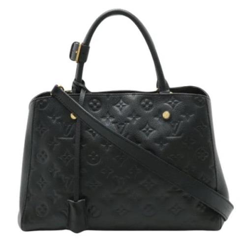 Louis Vuitton Vintage Pre-owned Laeder louis-vuitton-vskor Black, Dam