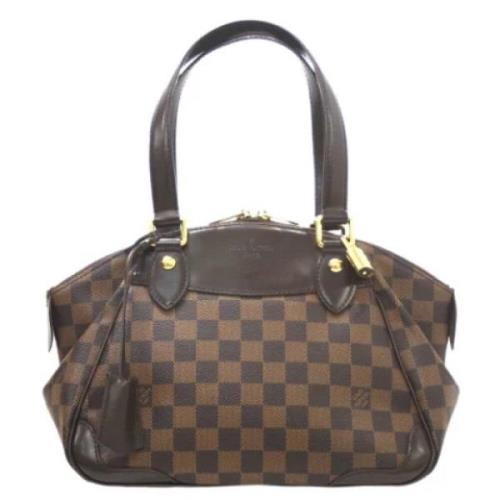 Louis Vuitton Vintage Pre-owned Canvas louis-vuitton-vskor Brown, Dam