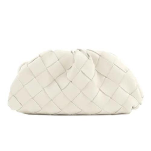 Bottega Veneta Vintage Pre-owned Laeder necessrer White, Dam