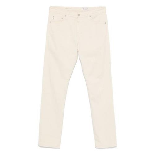 Adriano Goldschmied Slim Straight Jeans Beige, Herr